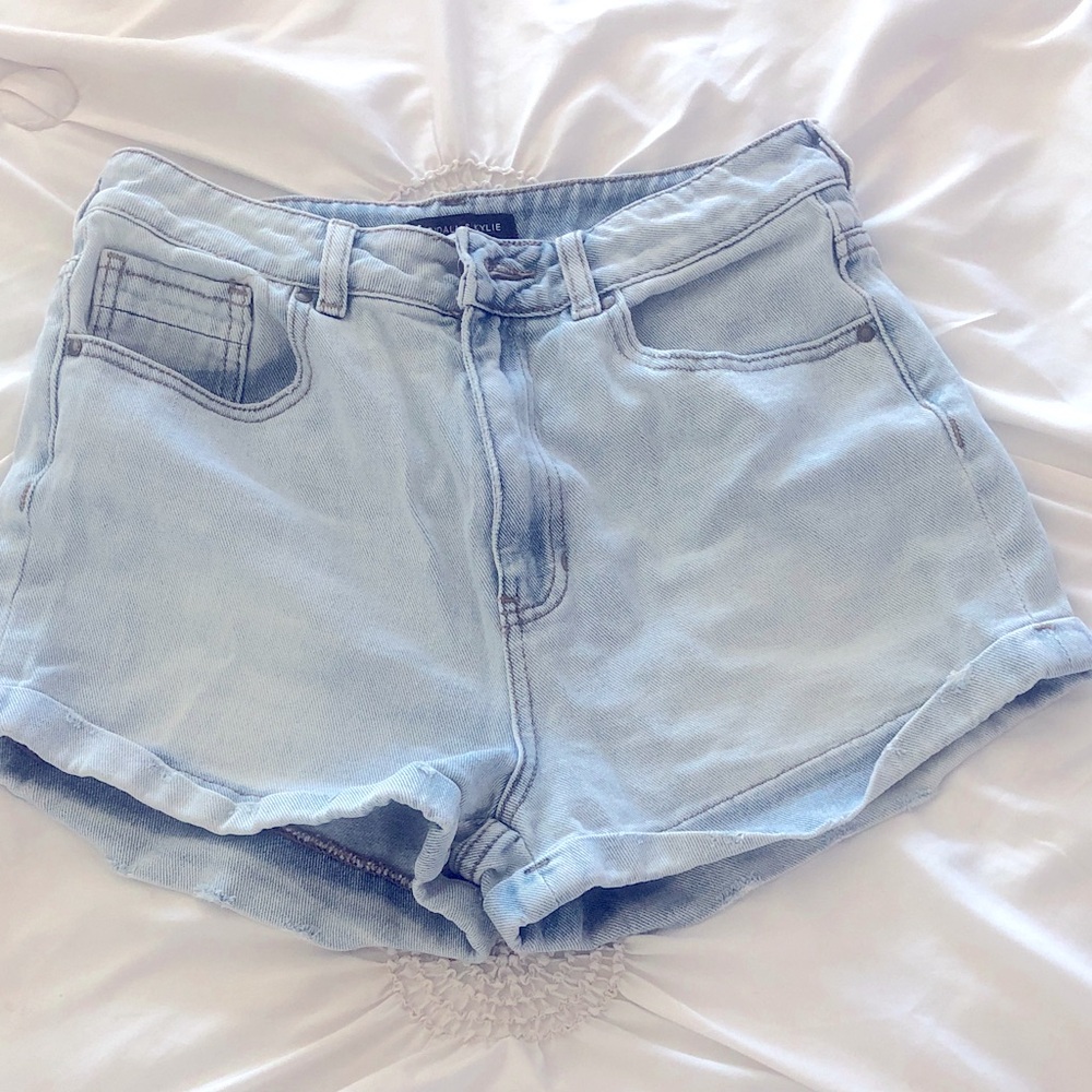 Kendall & Kylie Light Blue Jean Shorts
